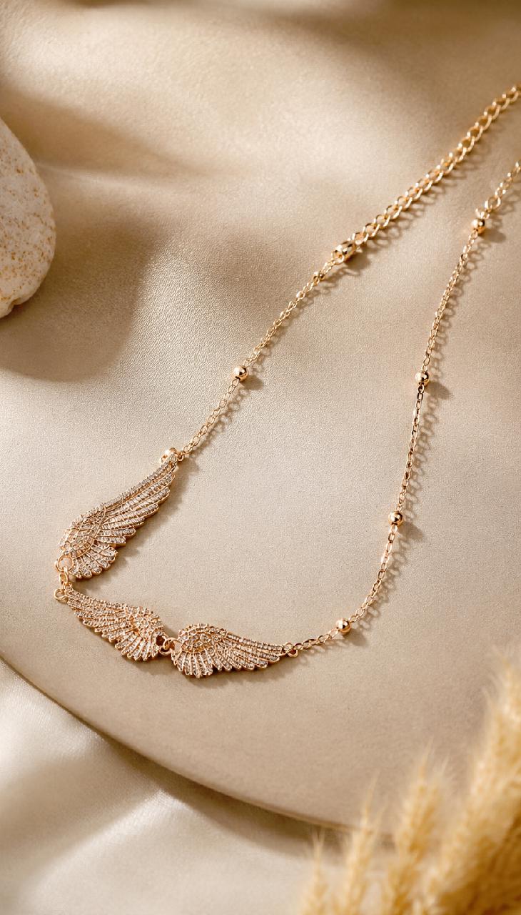 Layered Angel Wing Waist Chain, Gold Silver Body Jewelry, Beach Bikini Festival Accessory